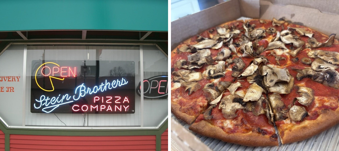 Stein Brothers Pizza Menu