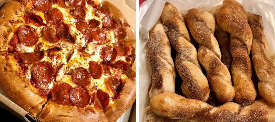 Stein Brothers Pizza Menu